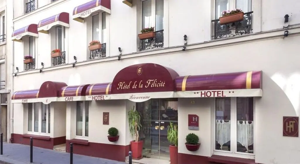 ***  Hotel De La Felicite Paris France